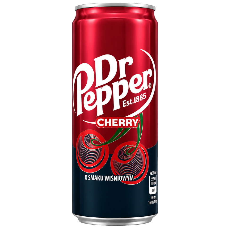 Dr Pepper Slim Can Cherry