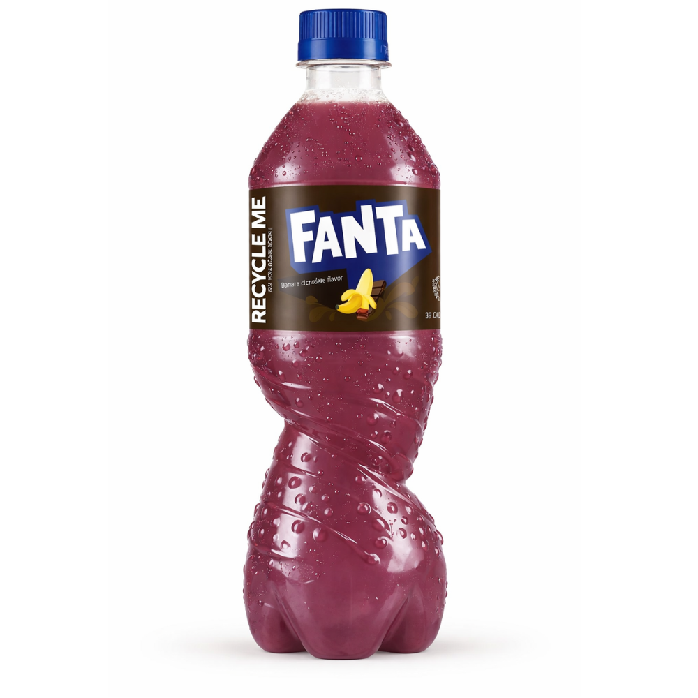 Fanta Bottle China Banana Chocolate - My American Shop
