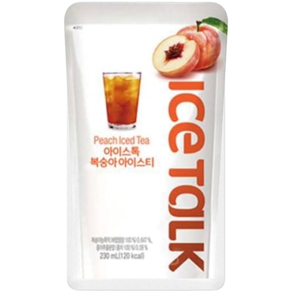 Ice Talk Peach Iced Tea - My American Shop