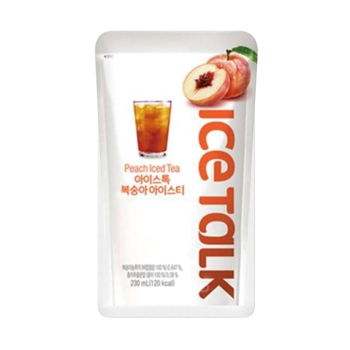 Ice Talk Peach Iced Tea - My American Shop