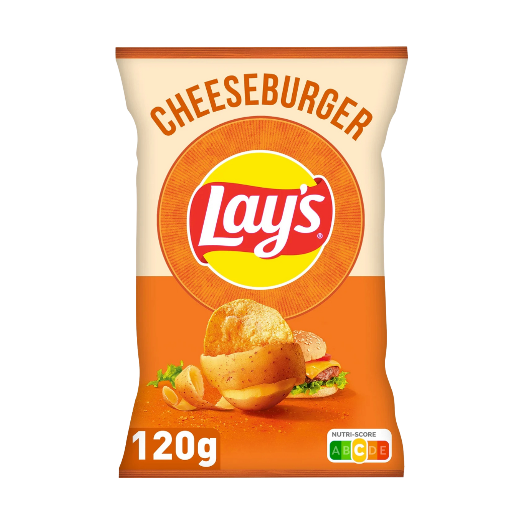 Lay's Cheeseburger - My American Shop
