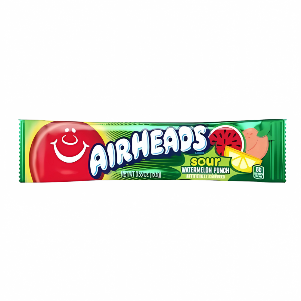Airheads Sour Watermelon - My American Shop