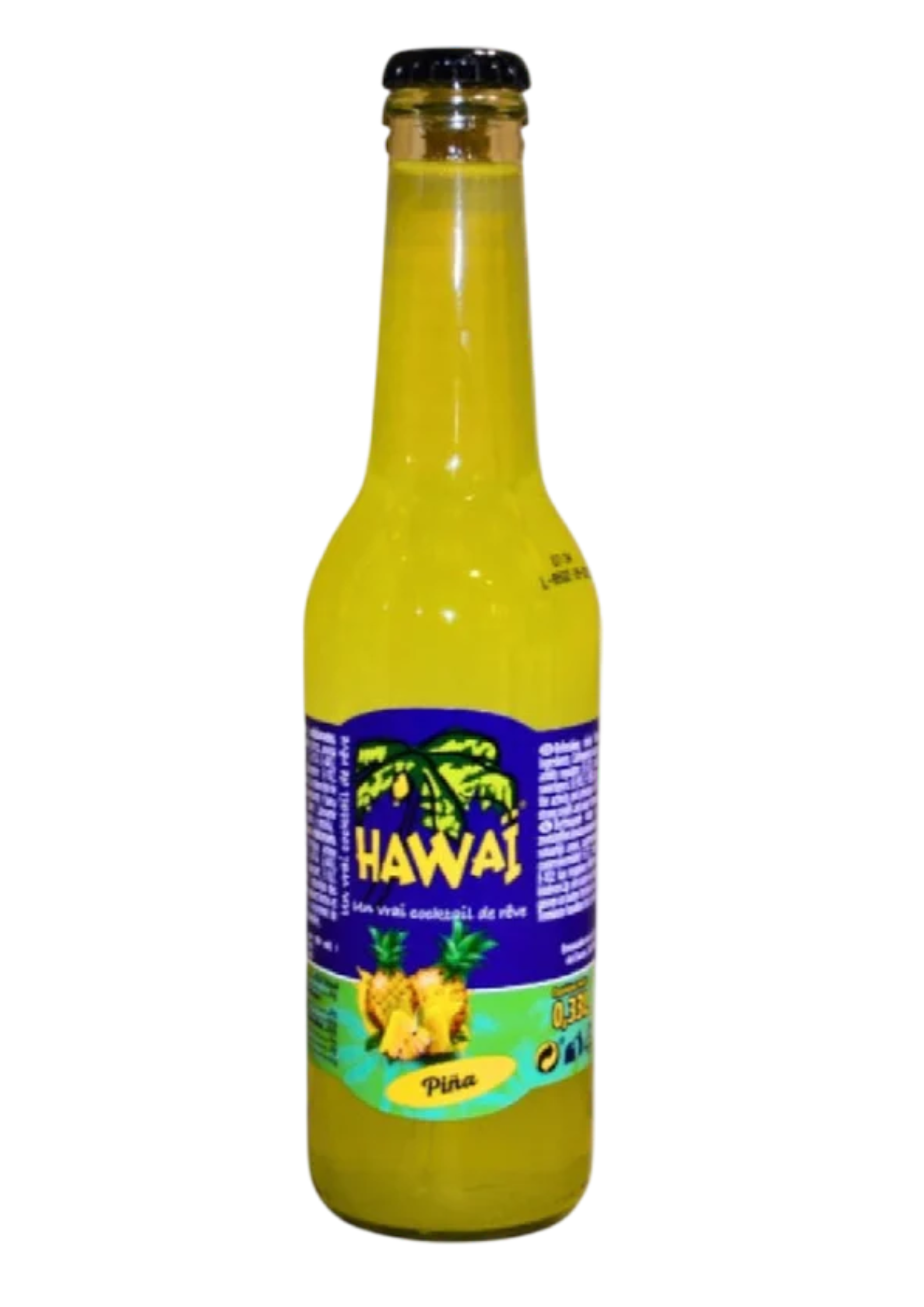 Hawaï Glass Bottle Pineapple - My American Shop