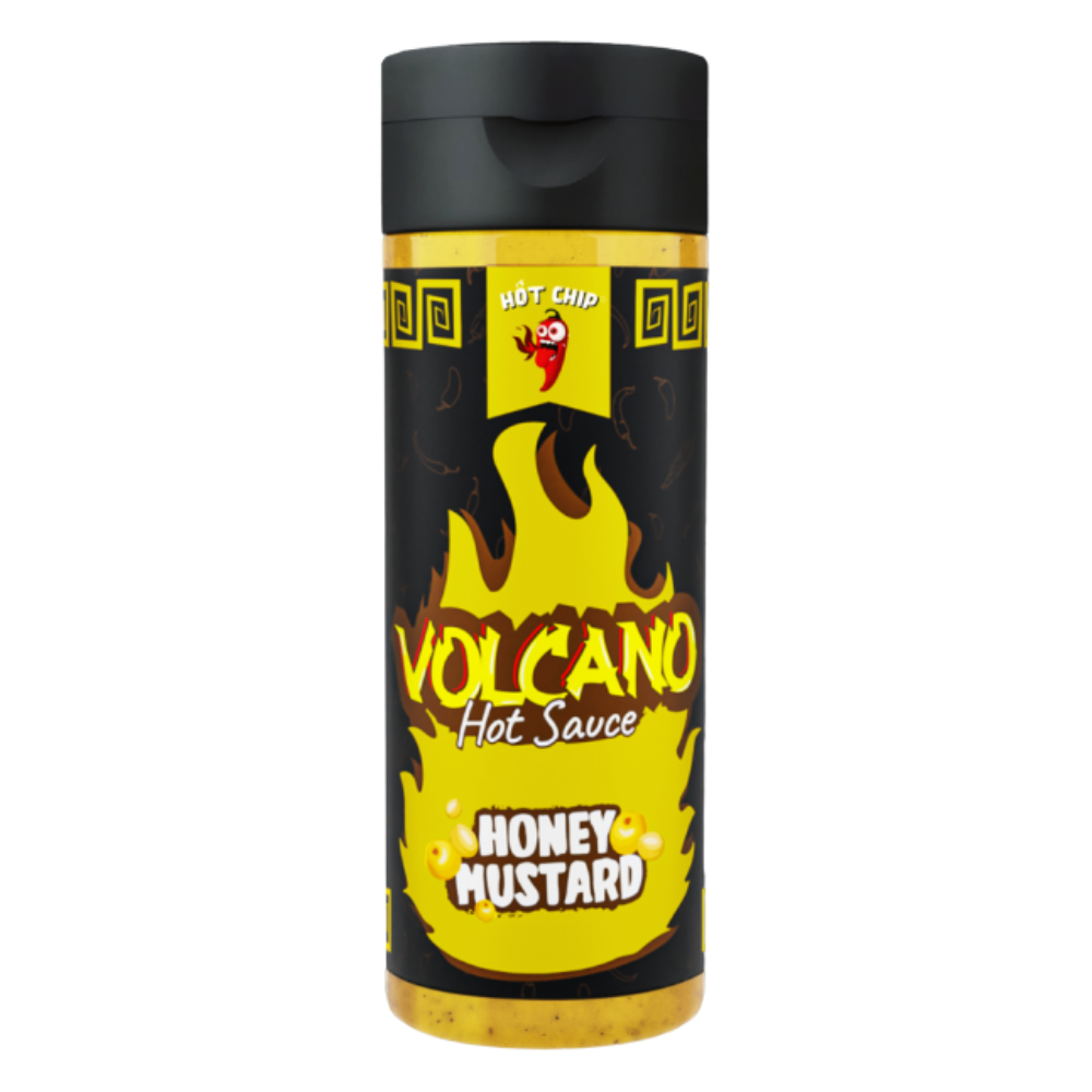 Hot Chip Volcano Chilli Mustard With Honey Hot Sauce - My American Shop