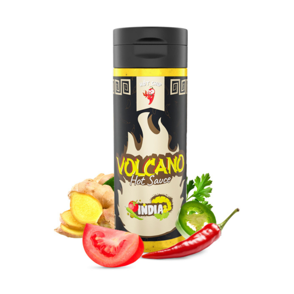 Hot Chip Volcano India Hot Sauce - My American Shop