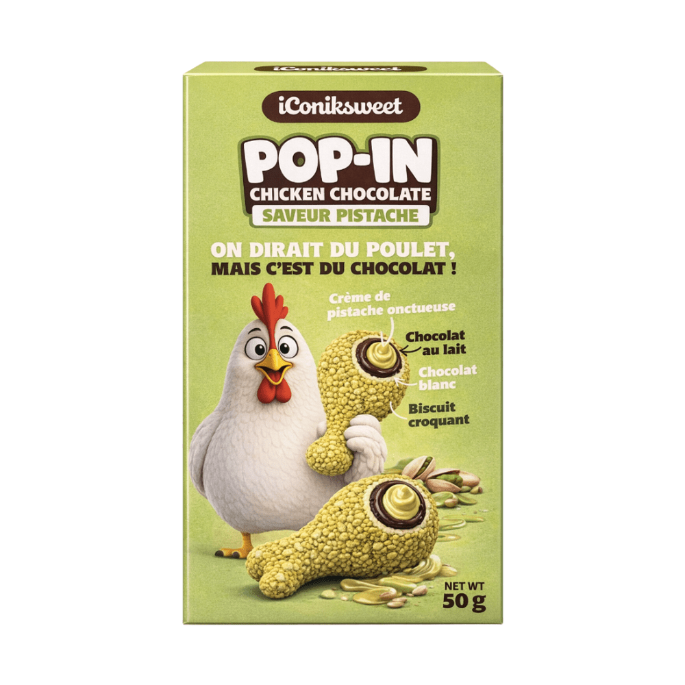 Iconiksweet Pop-In Chicken Pistachio - My American Shop