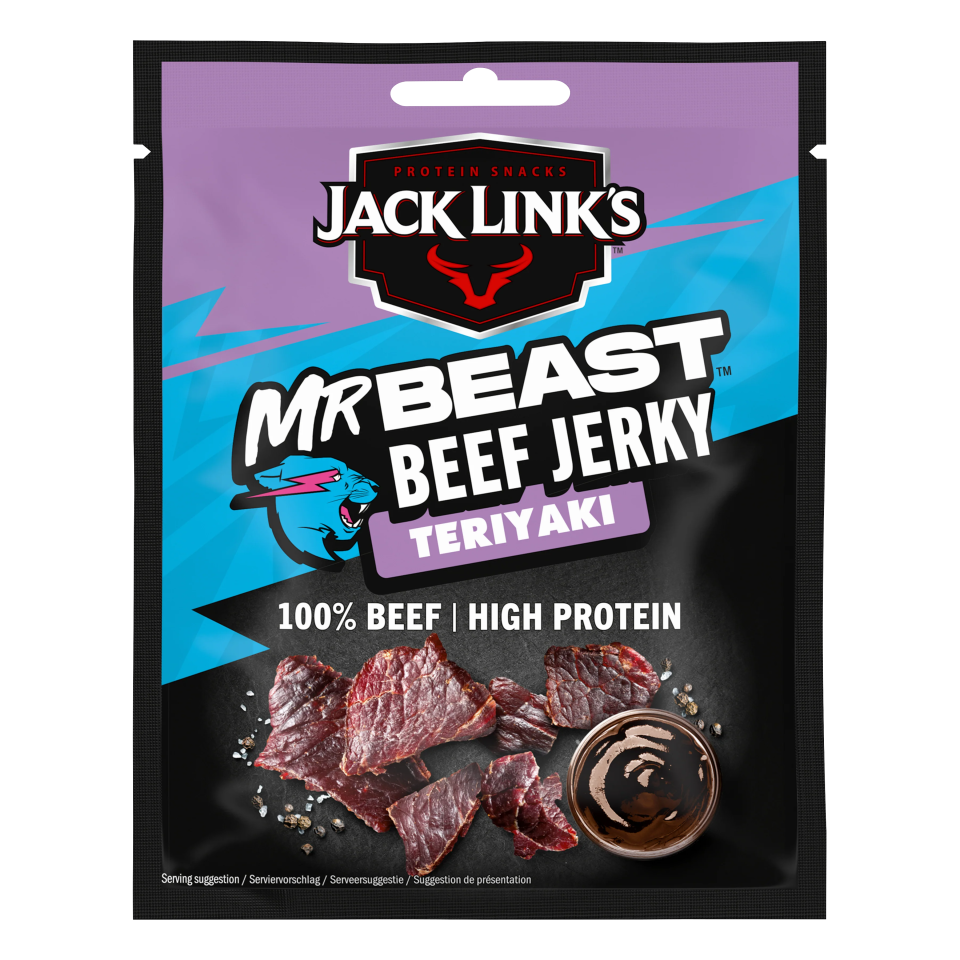 Jack Link's ft Mr Beast Beef Jerk Teriyaki