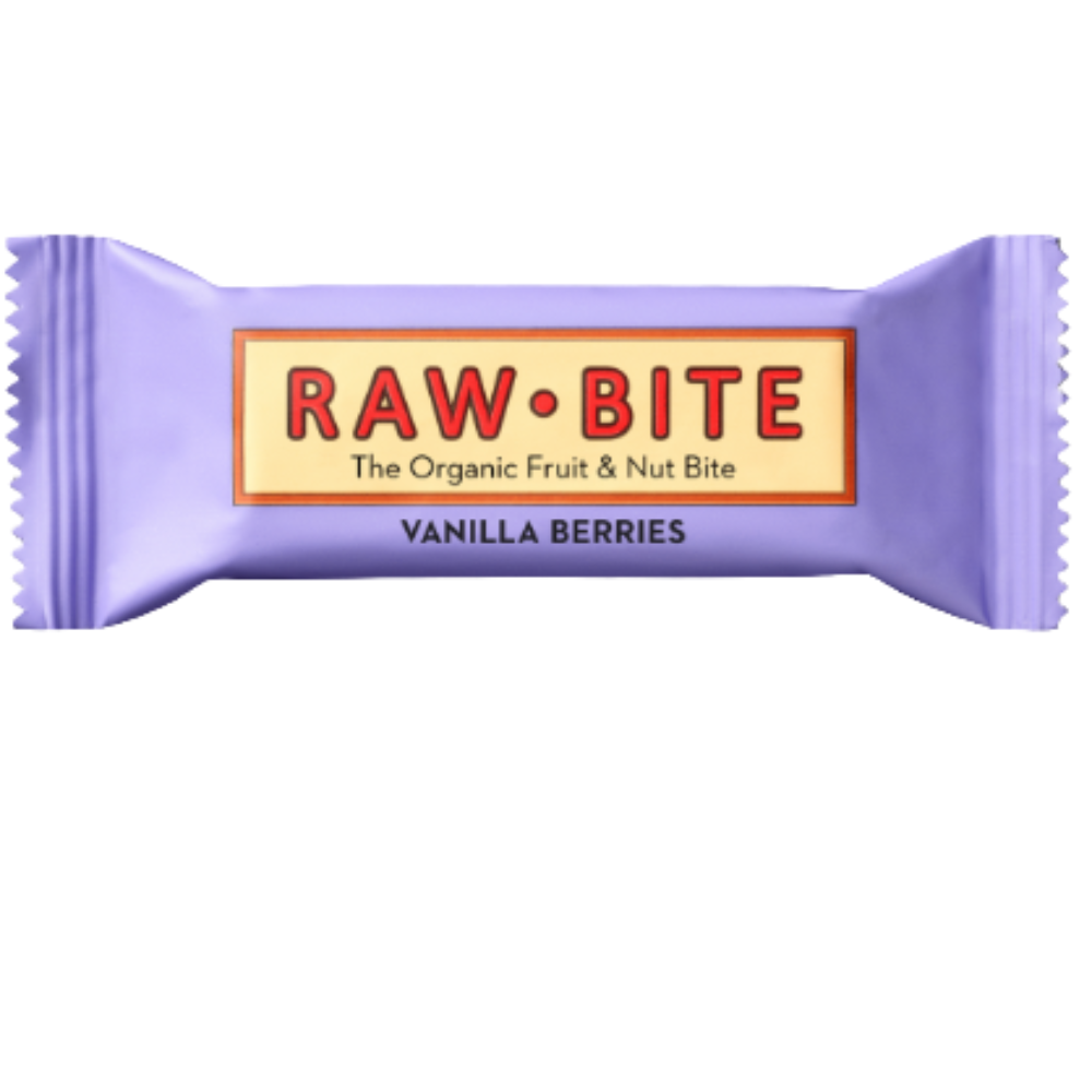 Rawbite Organic Fruit & Nut Vanilla Berries