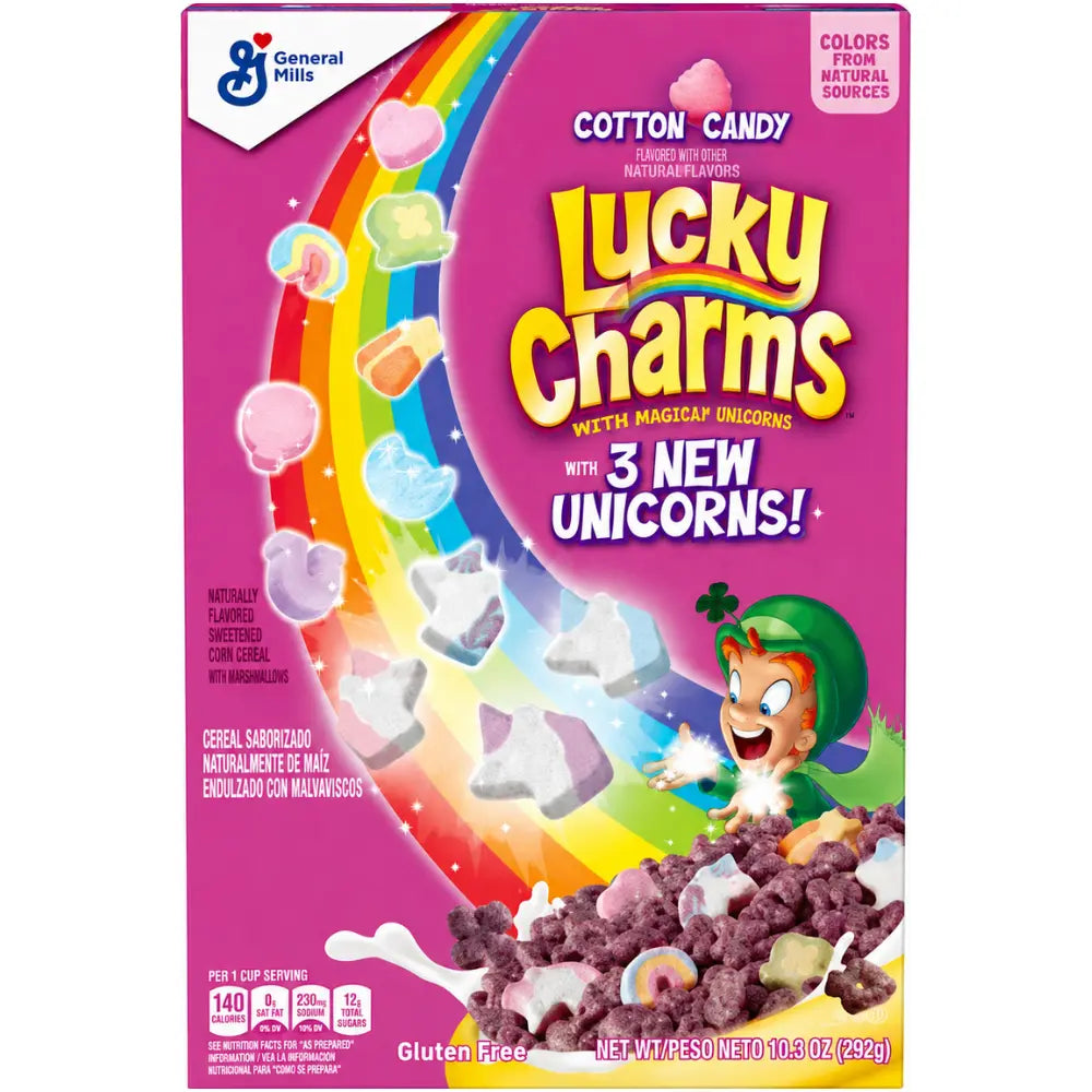 Lucky Charm Cotton Candy