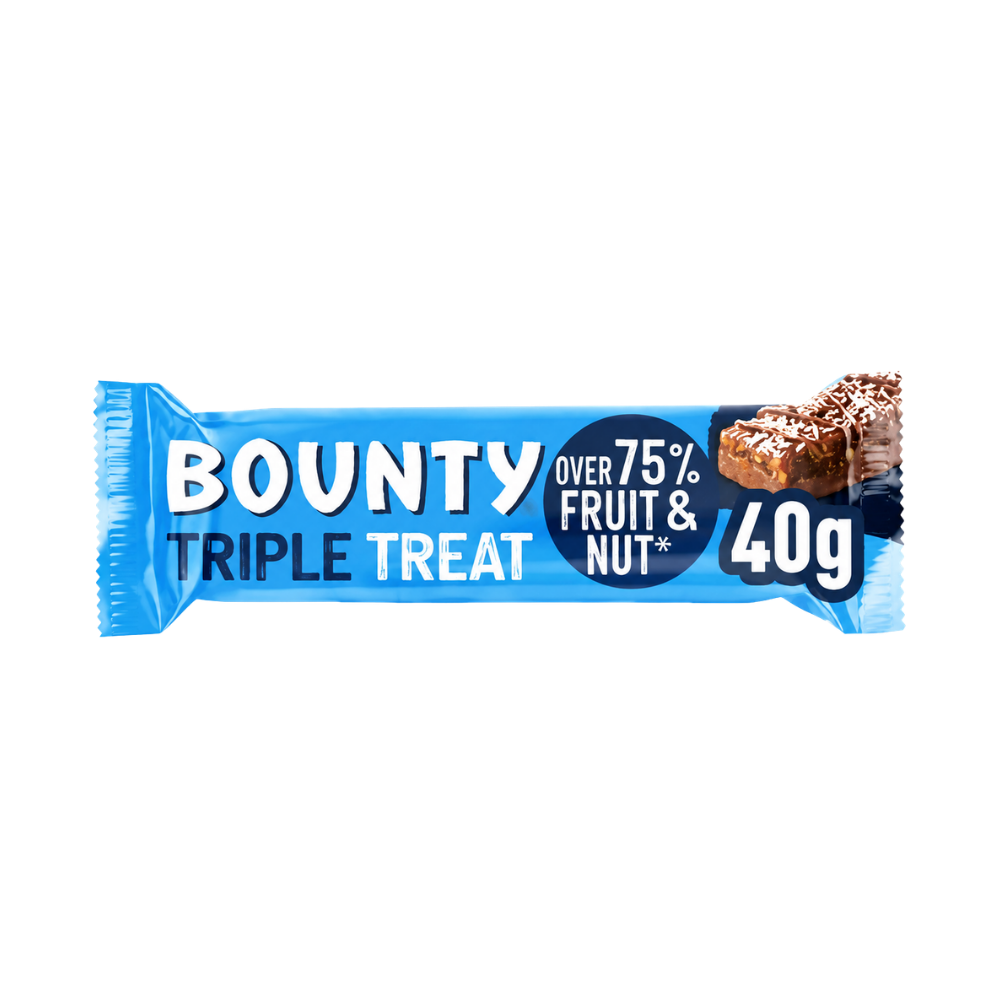 Bounty Bar Triple Treat Fruit Nut & Chocolate