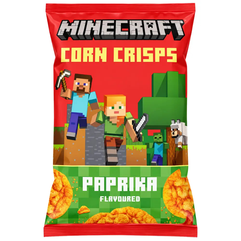 Minecraft Corn Crisps Paprika