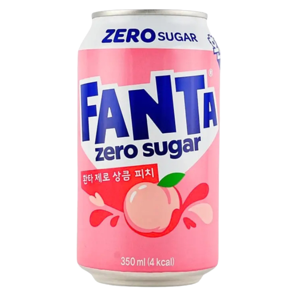 Fanta Korea Zero Sugar Peach - My American Shop