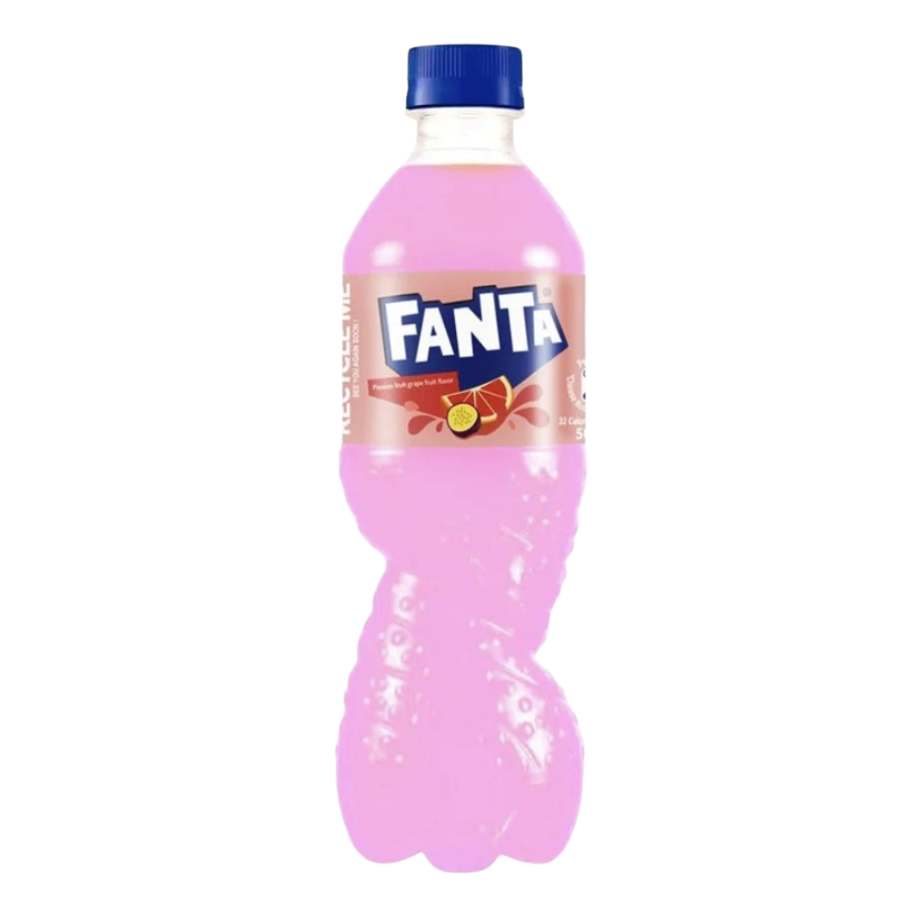 Fanta Bottle China Passion Fruit & Grapefruit - My American Shop