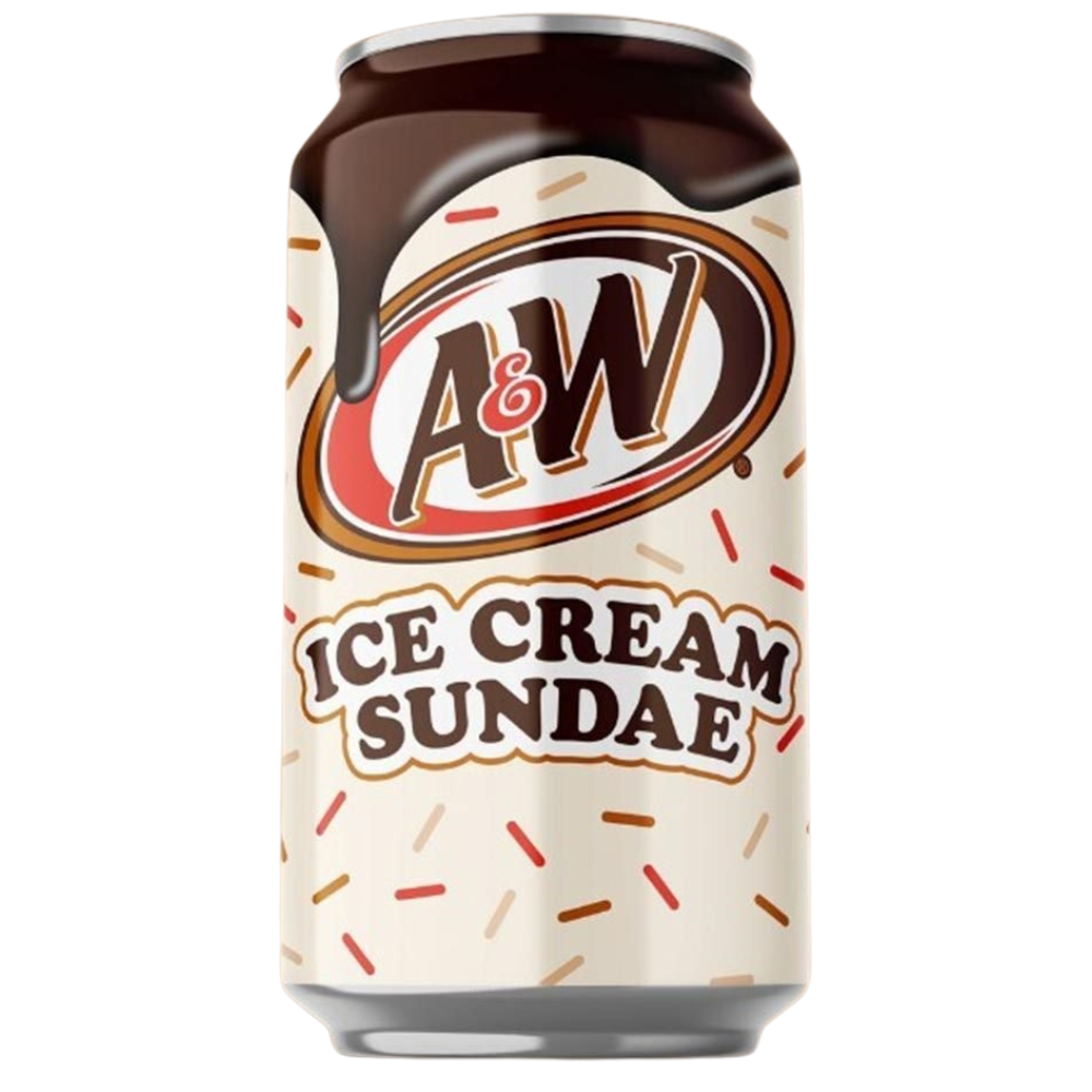 A&W Soda Ice Cream Sundae