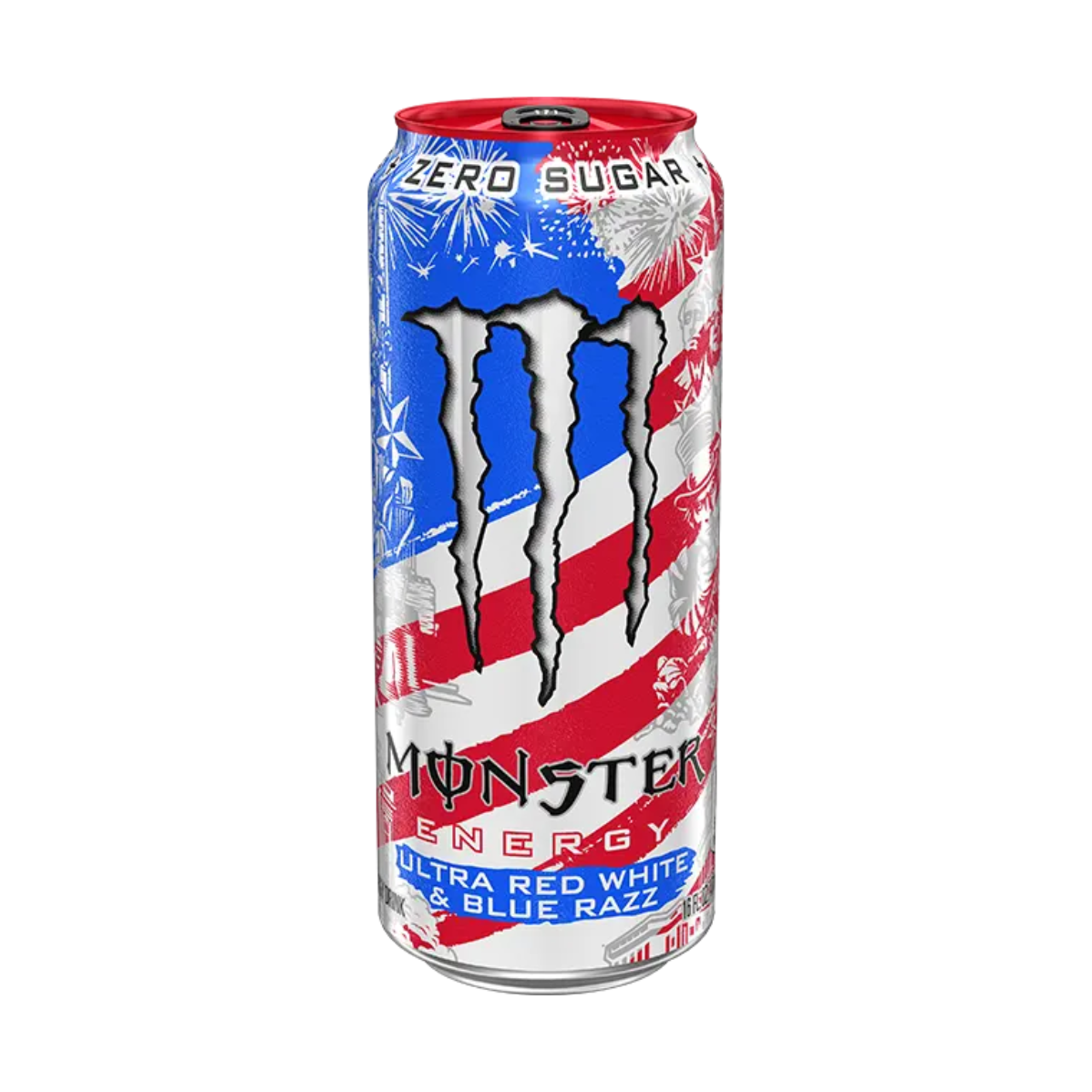 Monster Ultra Red White Blue Razz - My American Shop