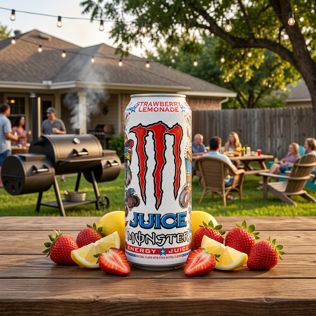 Monster Juice Strawberry Lemonade