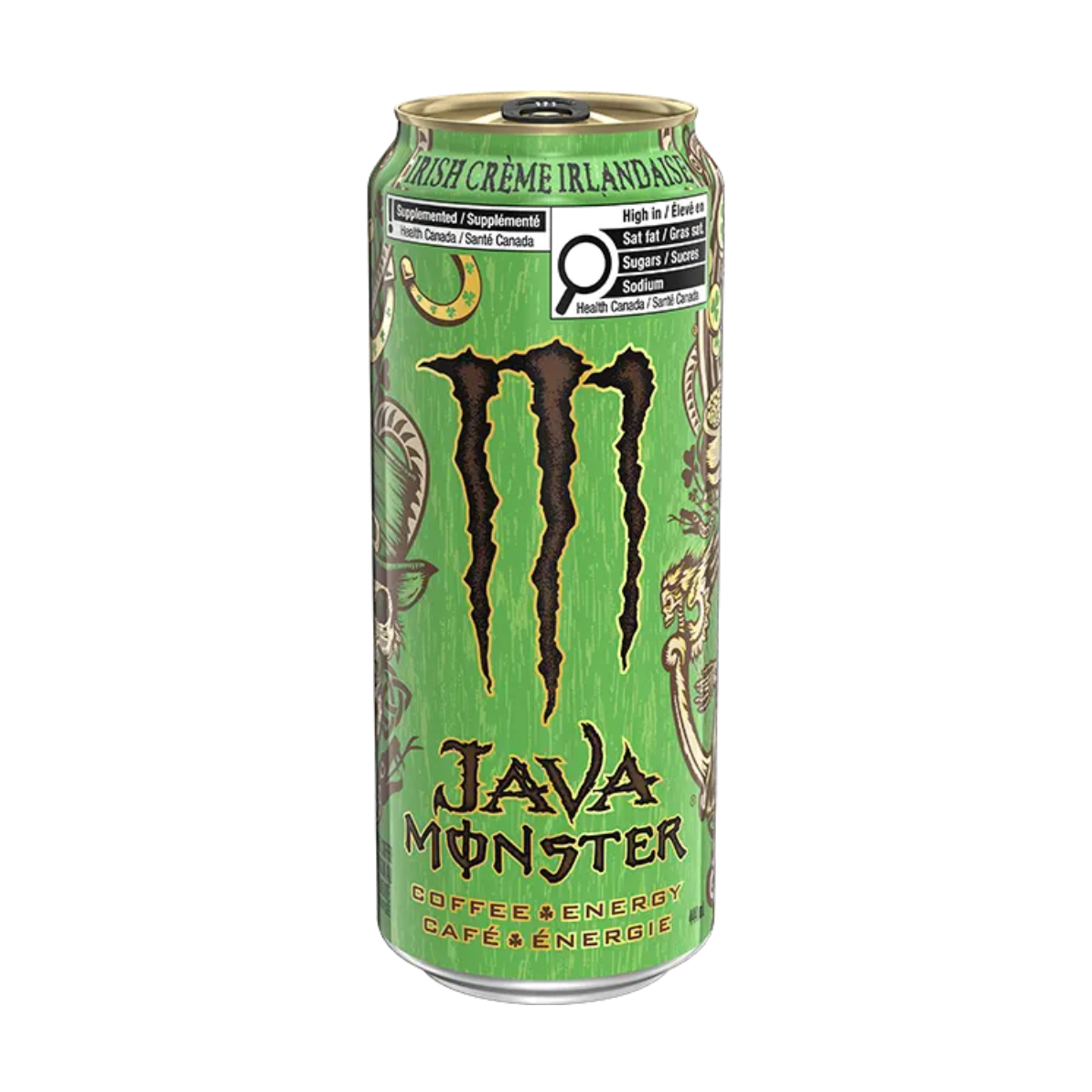 Monster Java Irish Creme Canada 444ml : boisson café crème irlandaise gamme Java Monster