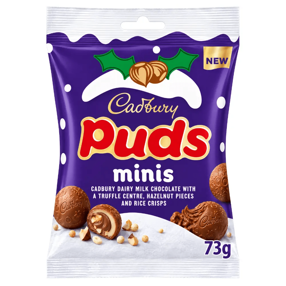 Cadbury Dairy Milk Mini Puds Chocolate Bag