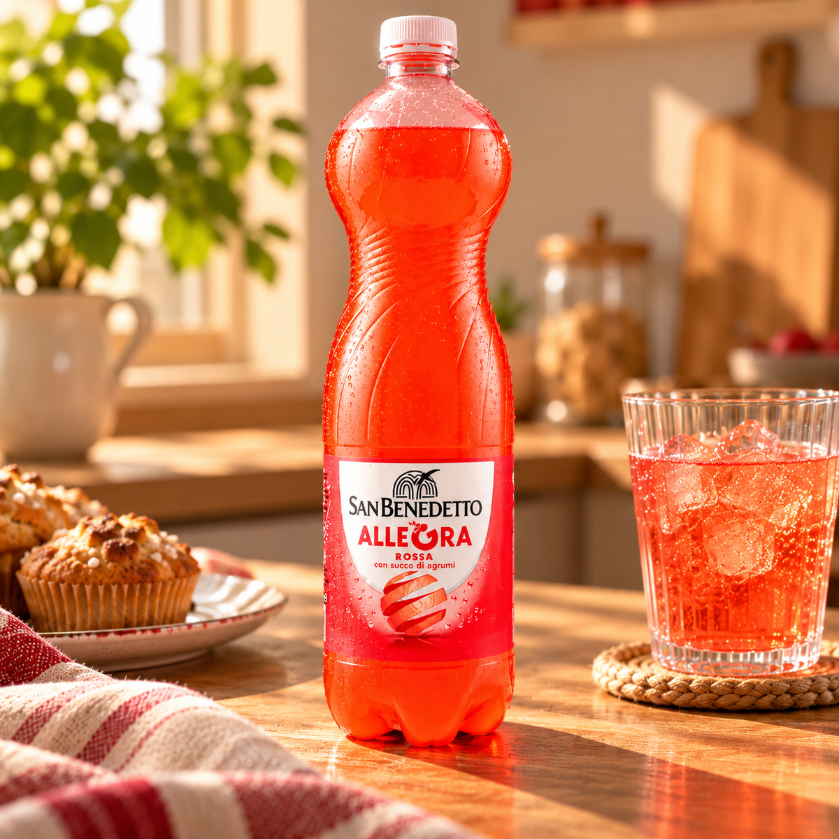 San Benedetto Soda Bottle Red Fruit
