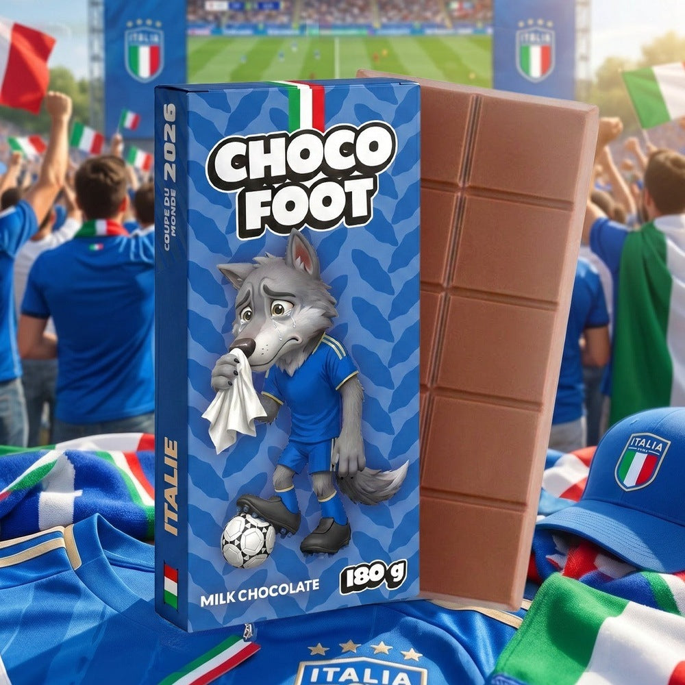 Choco Foot Italy Milk Chocolate chocolat Dubai au lait édition Italie