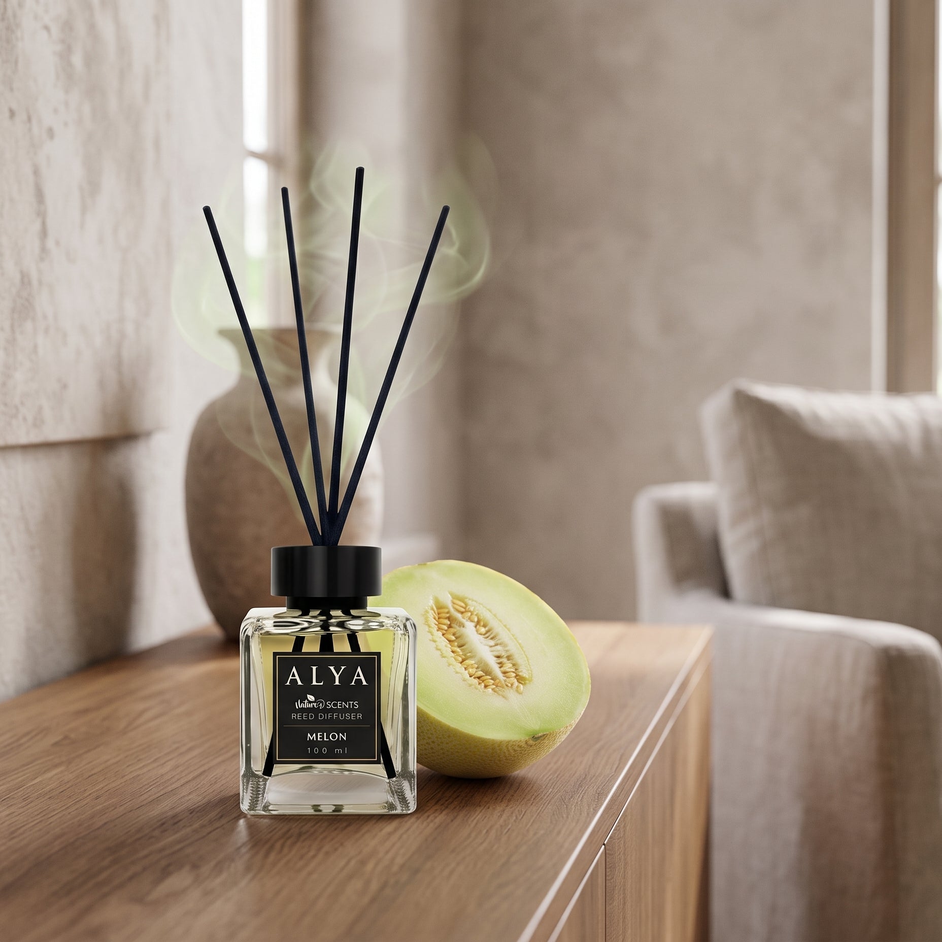 Alya Reed Diffuser Melon