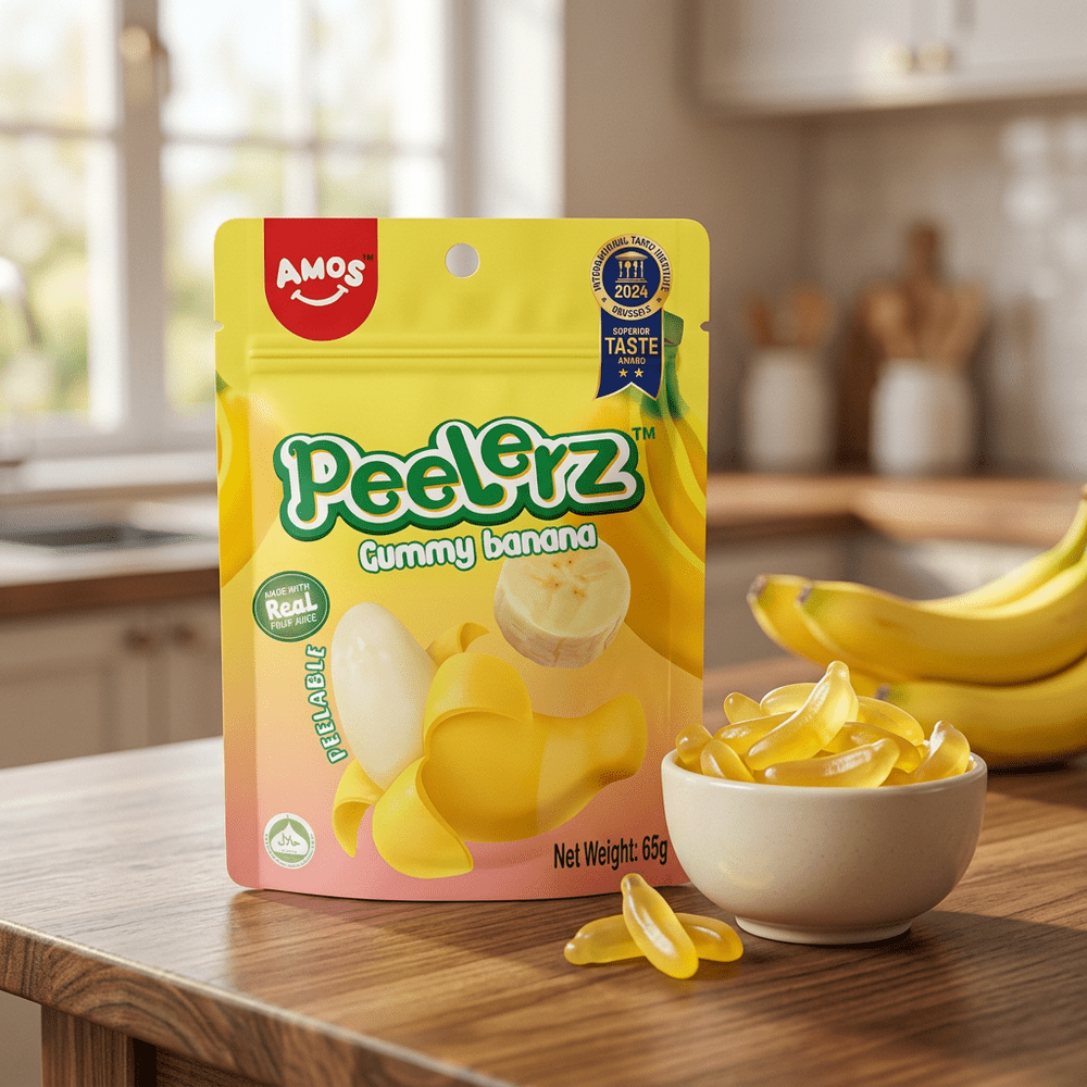 Amos Peelerz Gummy Banana
