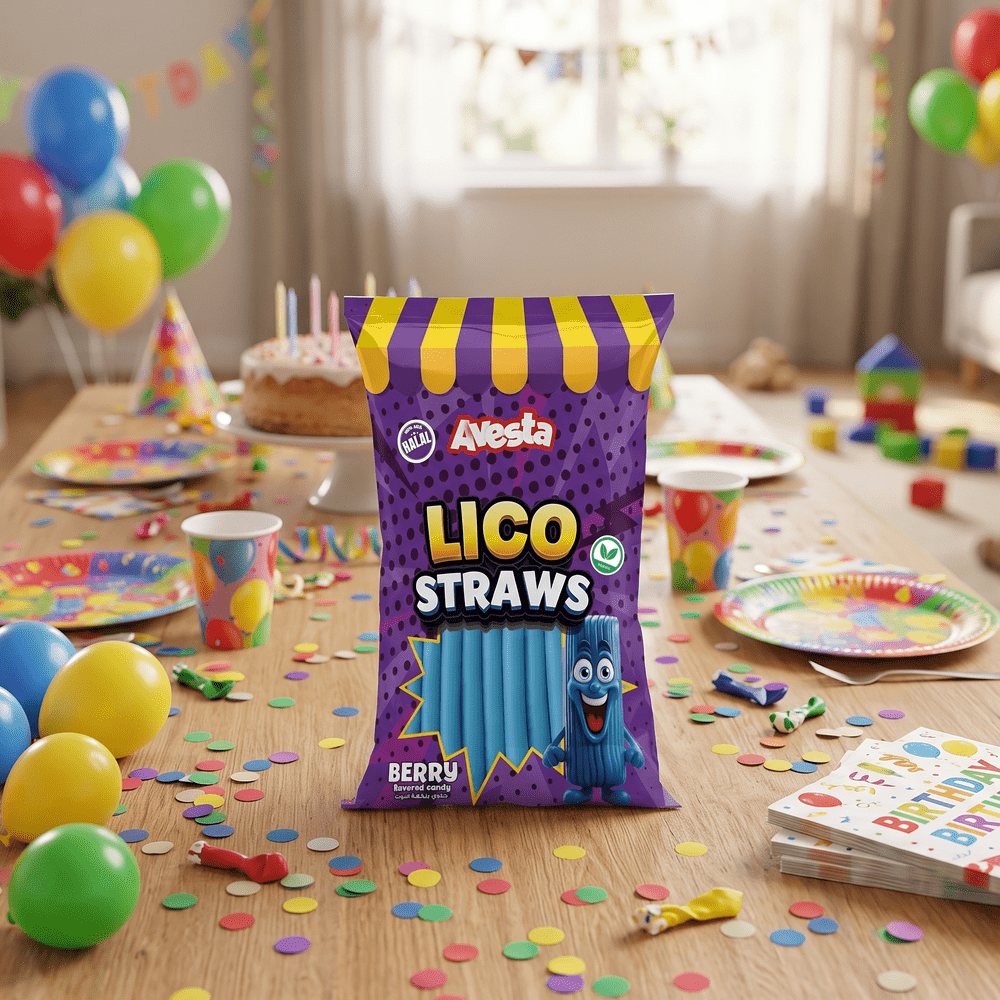 Avesta Lico Straws Berry