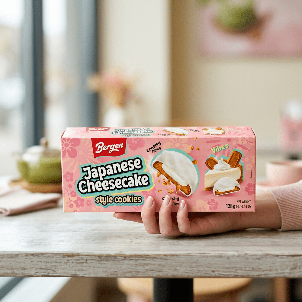 Bergen Japanese Cheesecake Style Cookies