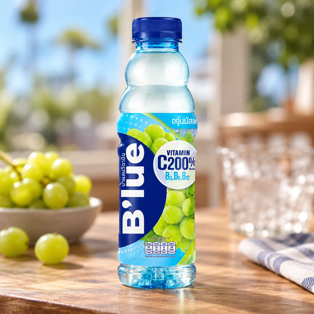 B'lue Vitamin Drink Grape Muscat