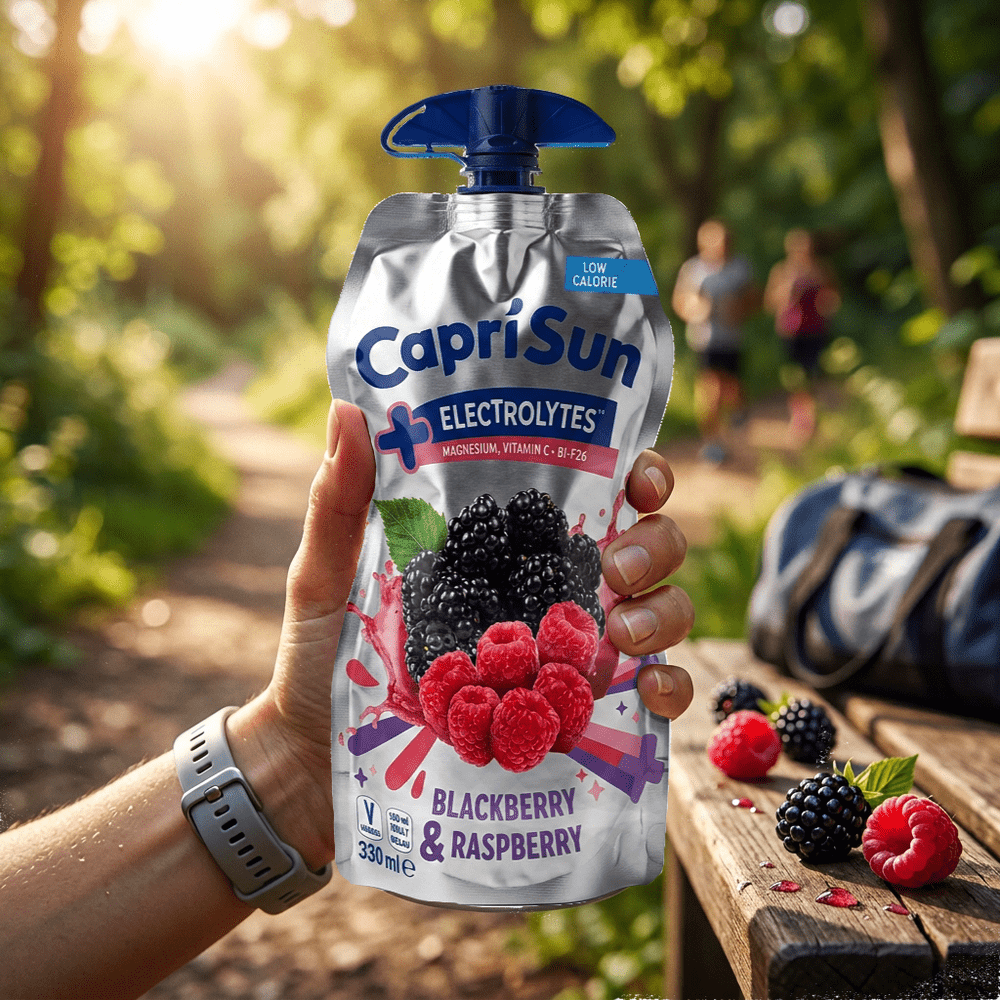 Capri Sun Electrolytes Blackberry & Raspberry