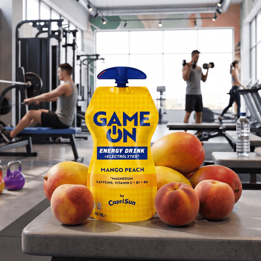 Capri Sun Energy Game On Mango Peach