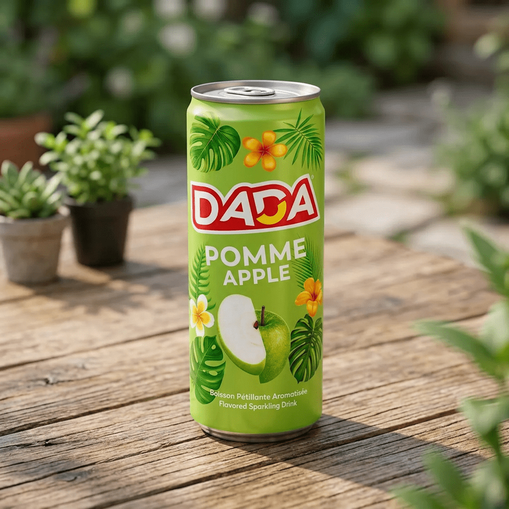 Dada Apple, boisson pétillante française à la pomme