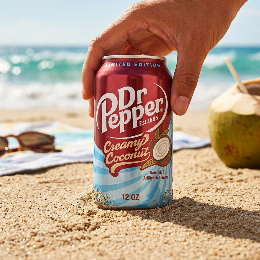Dr Pepper Creamy Coconut