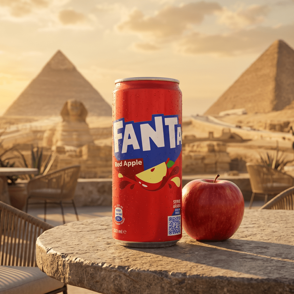 Fanta Egypt Red Apple