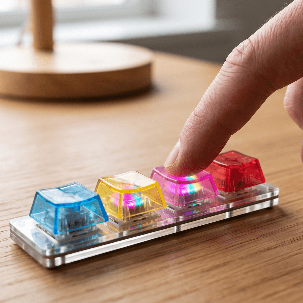 Fidget LED Keyboard