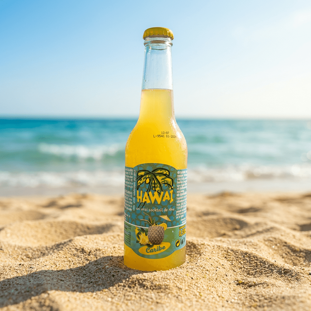 Hawaï Glass Bottle Caribbean