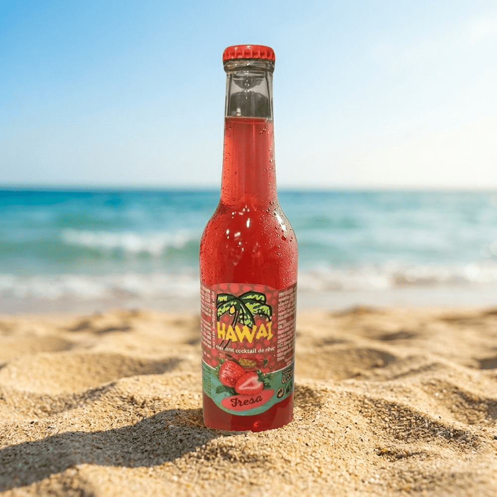Hawaï Glass Bottle Strawberry