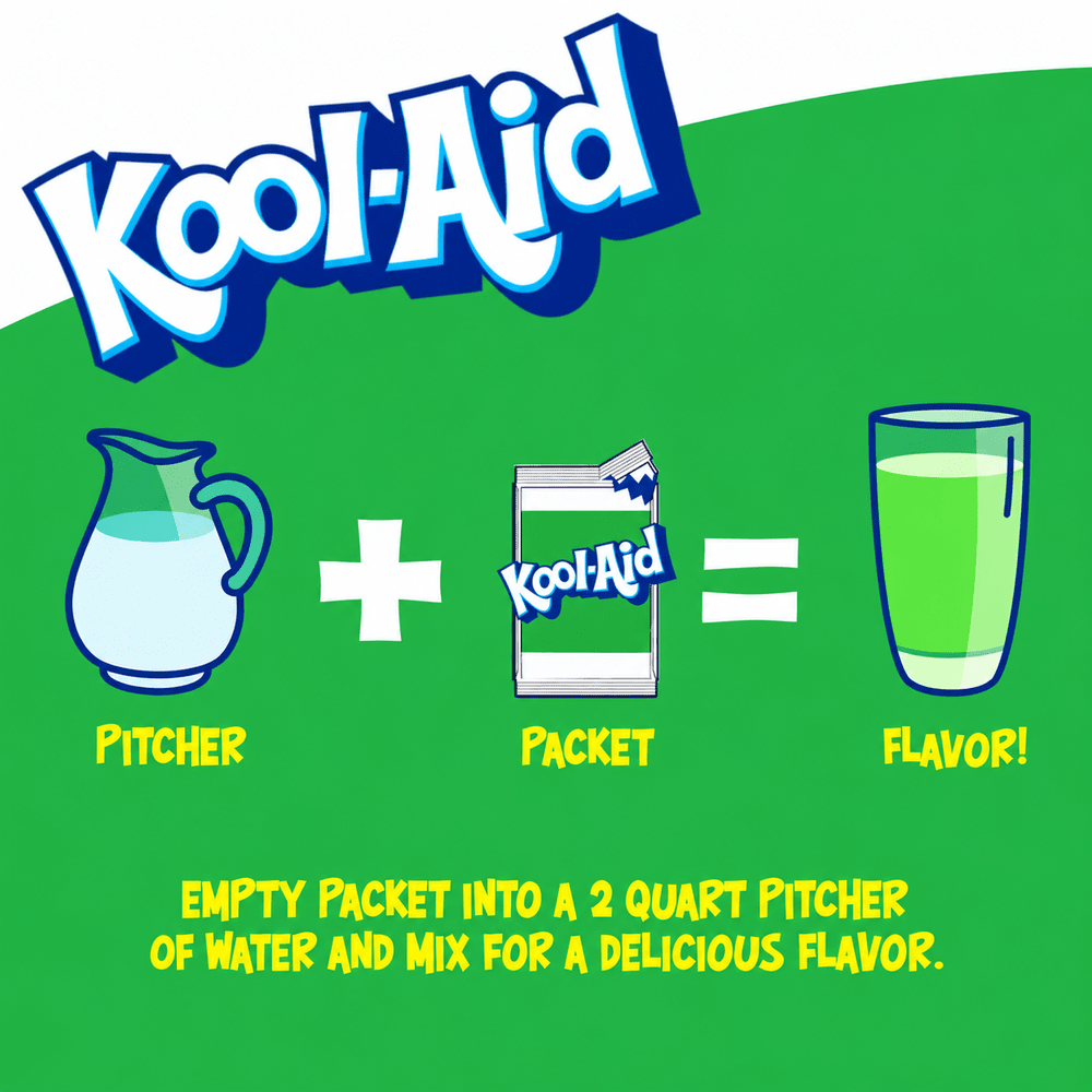Kool Aid Green Apple