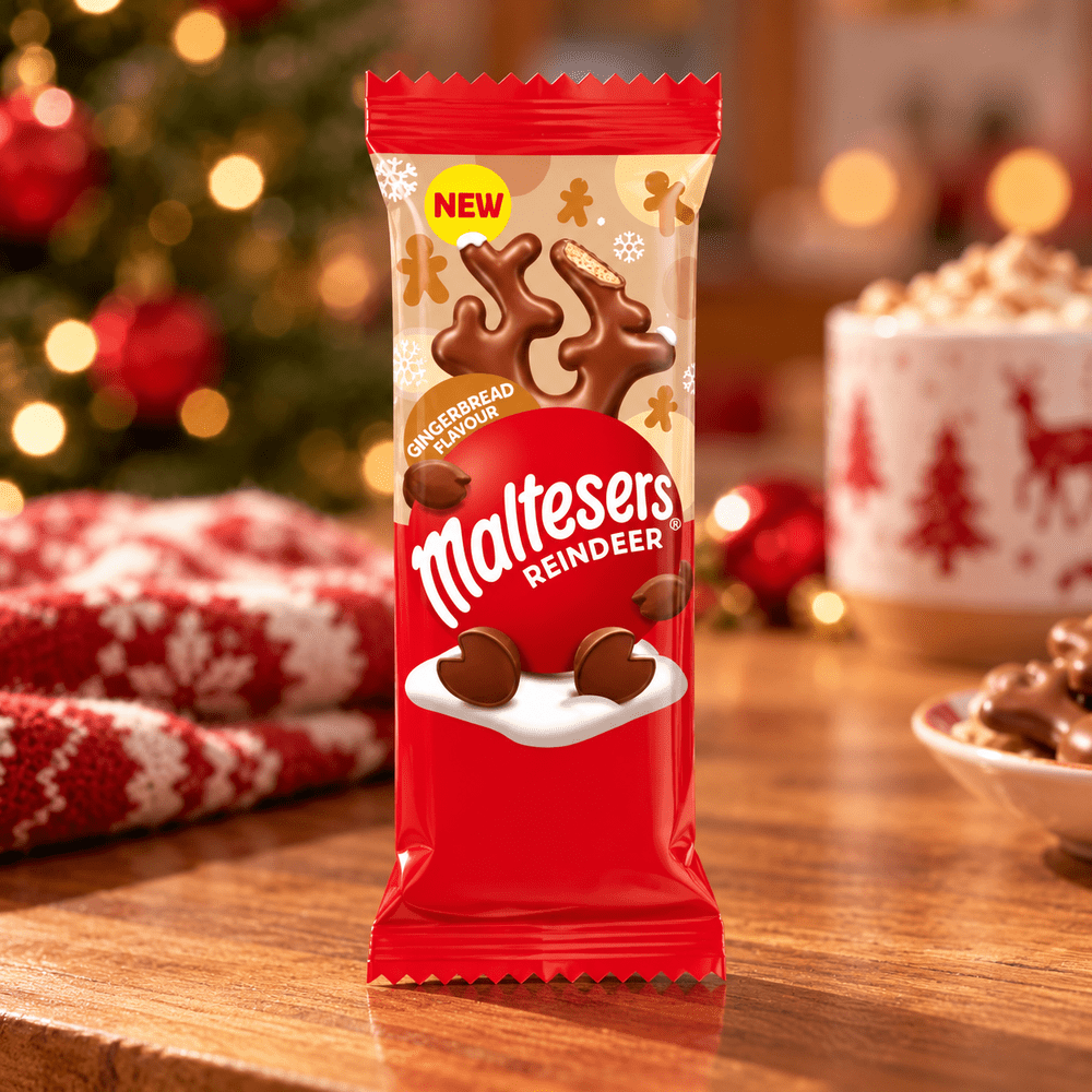 Maltesers Gingerbread Reindeer Christmas