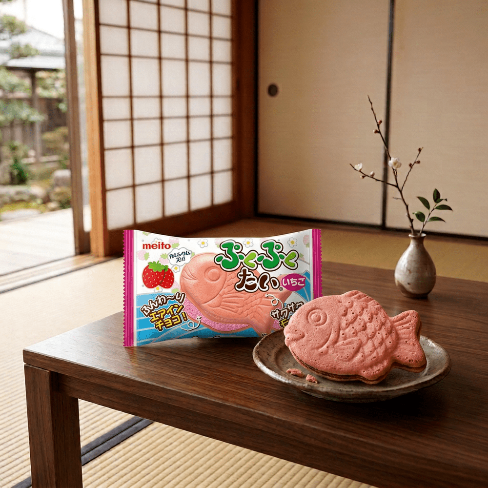 Meito Puku Puku Tai Strawberry