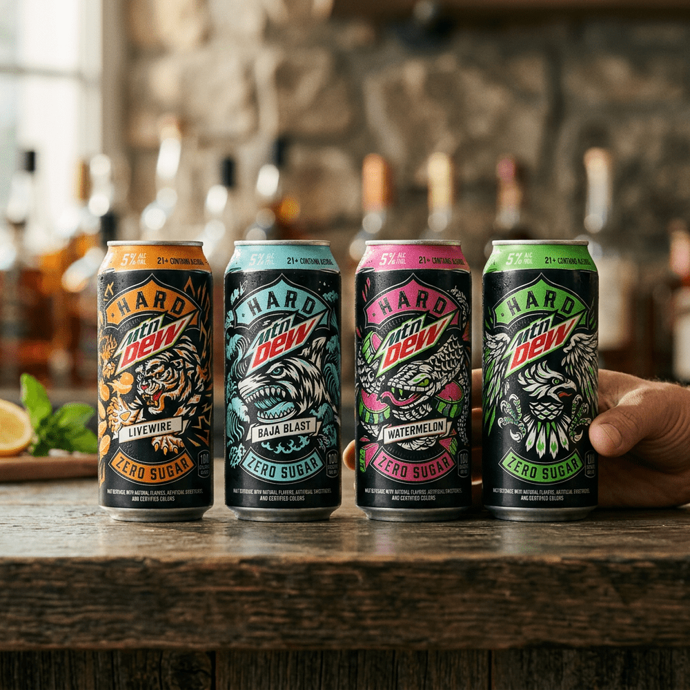 Mountain Dew Hard Mix 5% Alcohol - 1 can