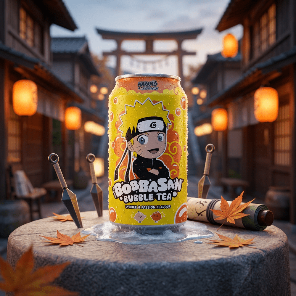 Naruto Bubble Tea Lychee & Passion