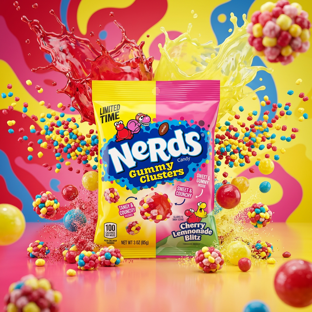 Nerds Gummy Clusters Candy Cherry Lemonade