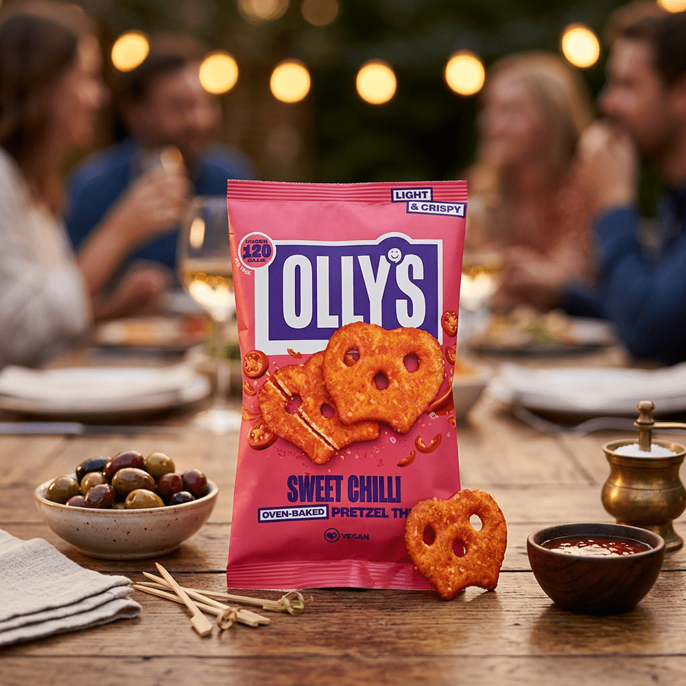 Olly's Pretzel Thins Sweet Chilli Small