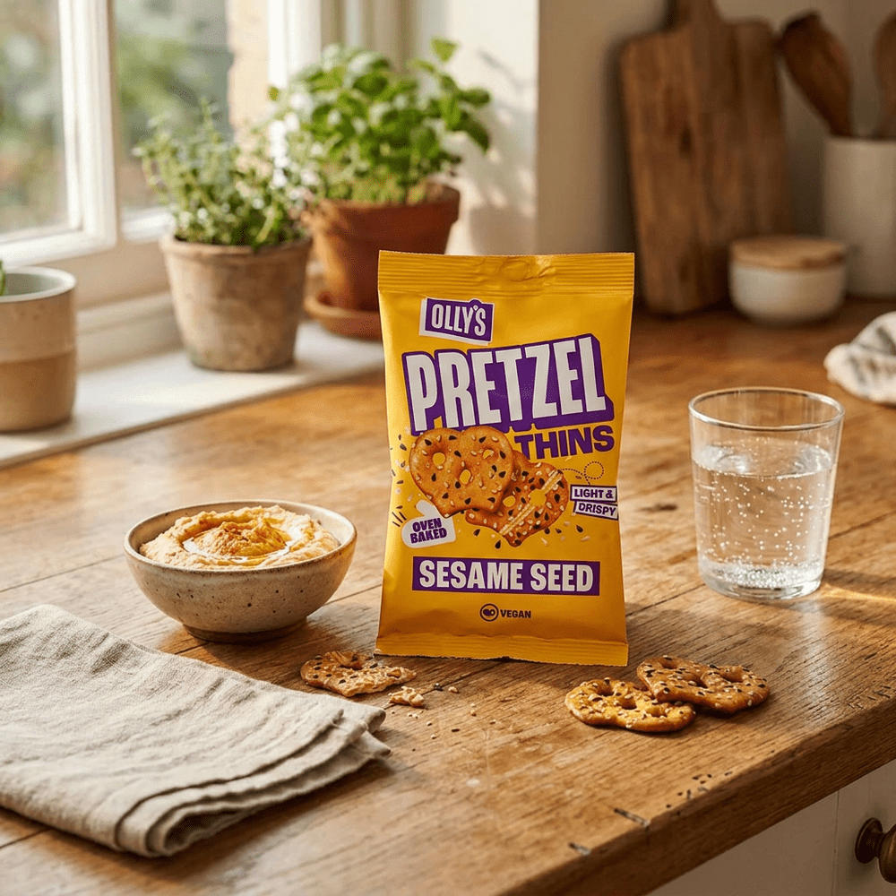 Olly's Pretzel Thins Multi Seed & Sesam