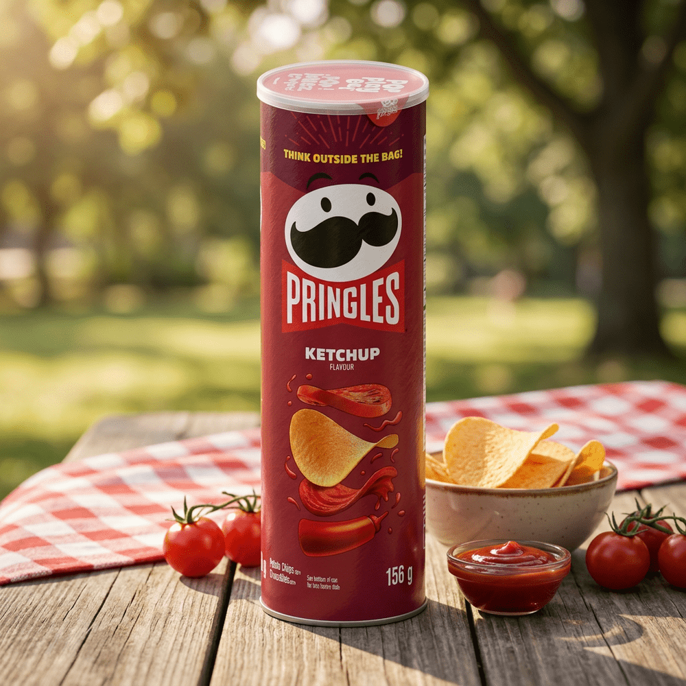 Pringles Chips Ketchup