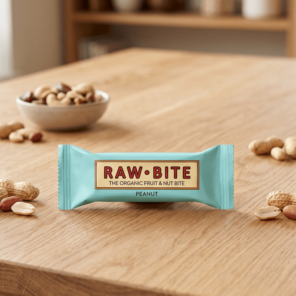 Rawbite Organic Fruit & Nut Peanut