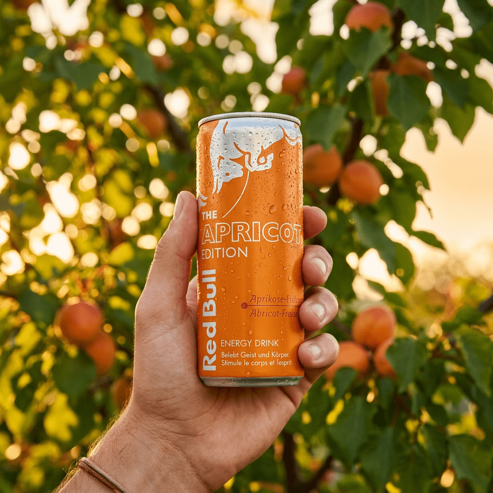 Red Bull Energy Drink The Apricot Edition Apricot & Strawberry
