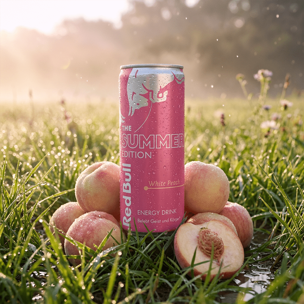 Red Bull Energy Drink The Summer Edition White Peach