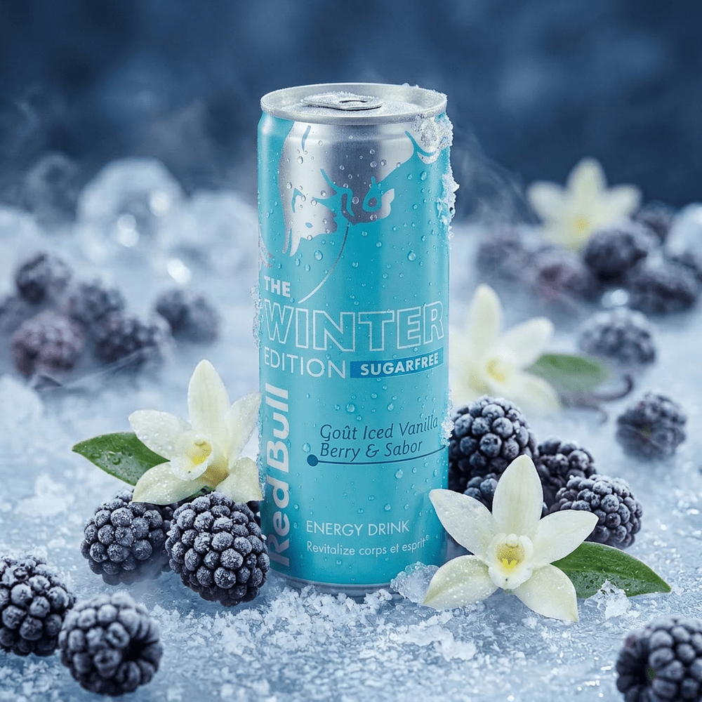 Red Bull Energy Drink The Winter Edition Mûre Givrée & Vanille